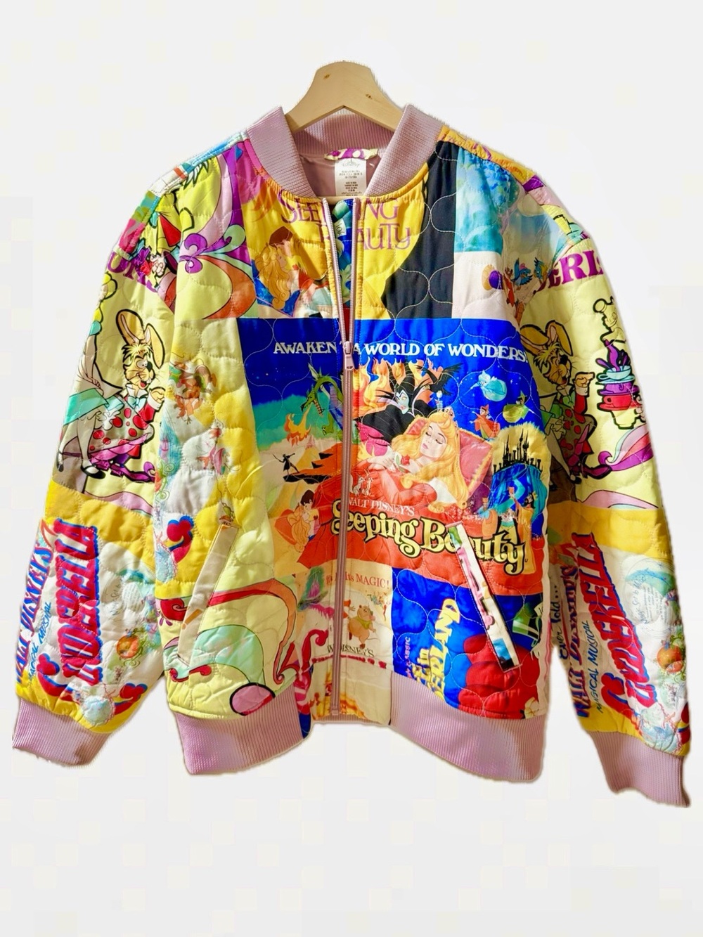 NEW Disneyland Disney Princess Quilted Jacket